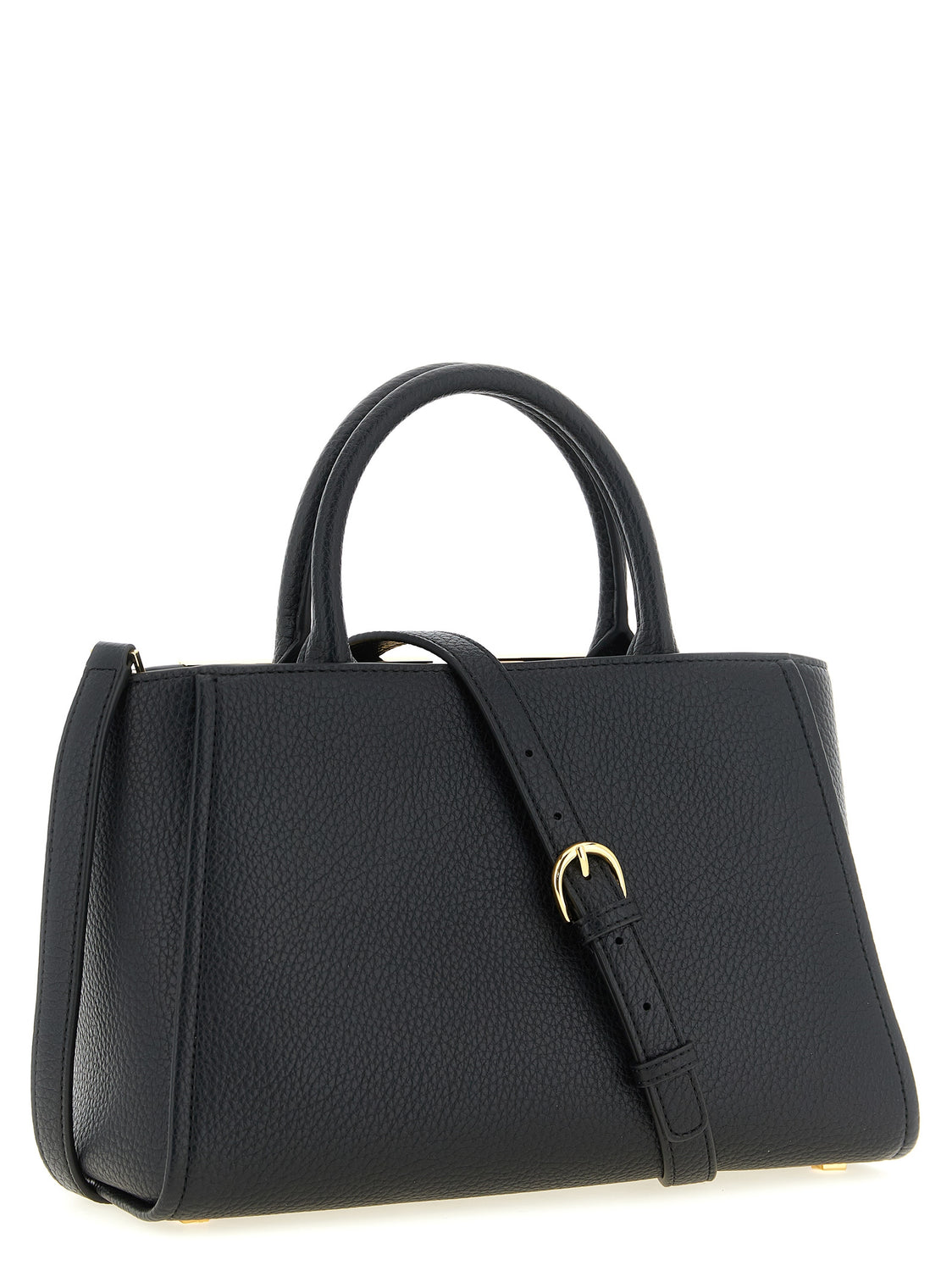 Black Polyester Tote Bag