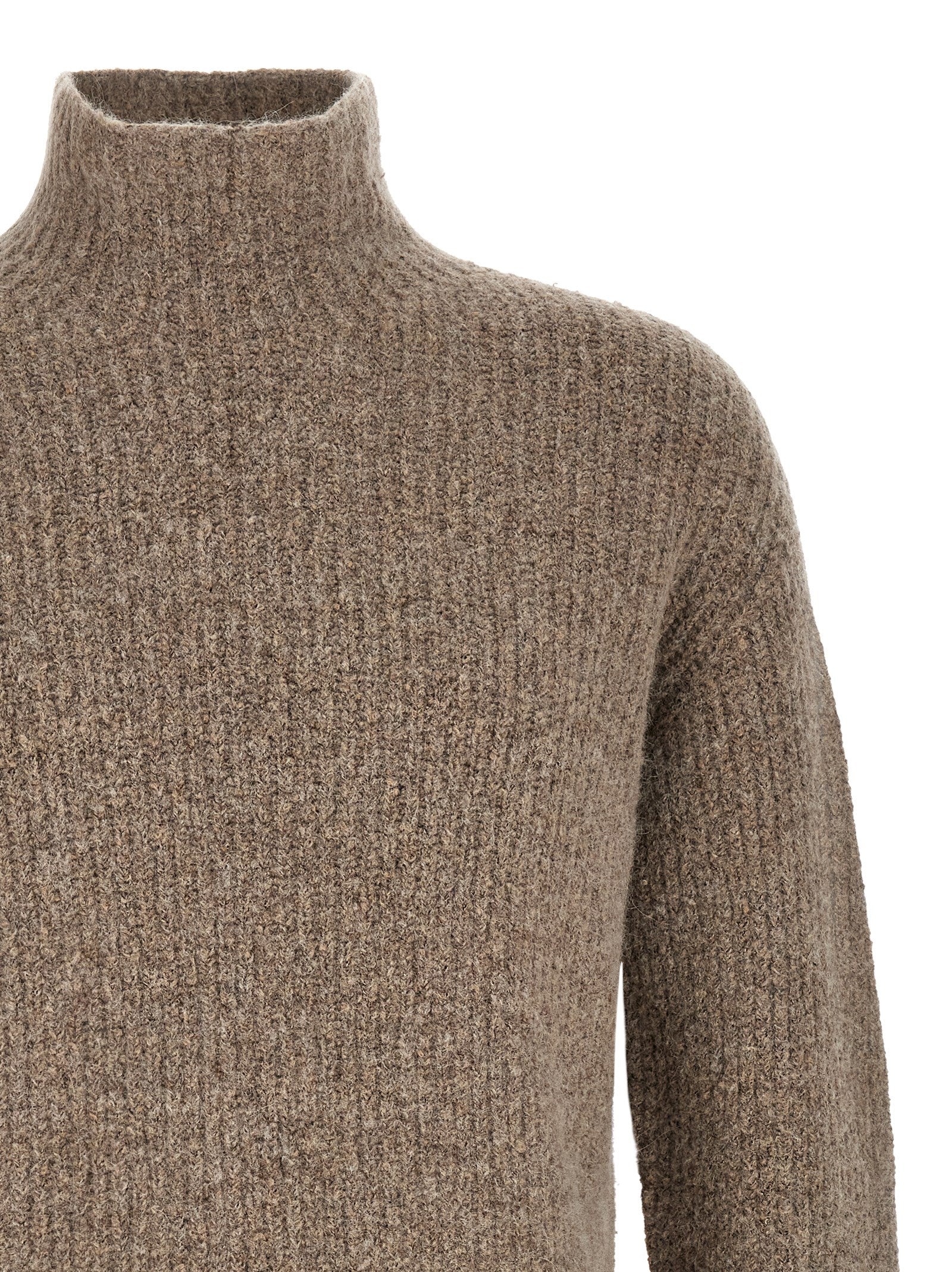 Beige Cotton Cardigan
