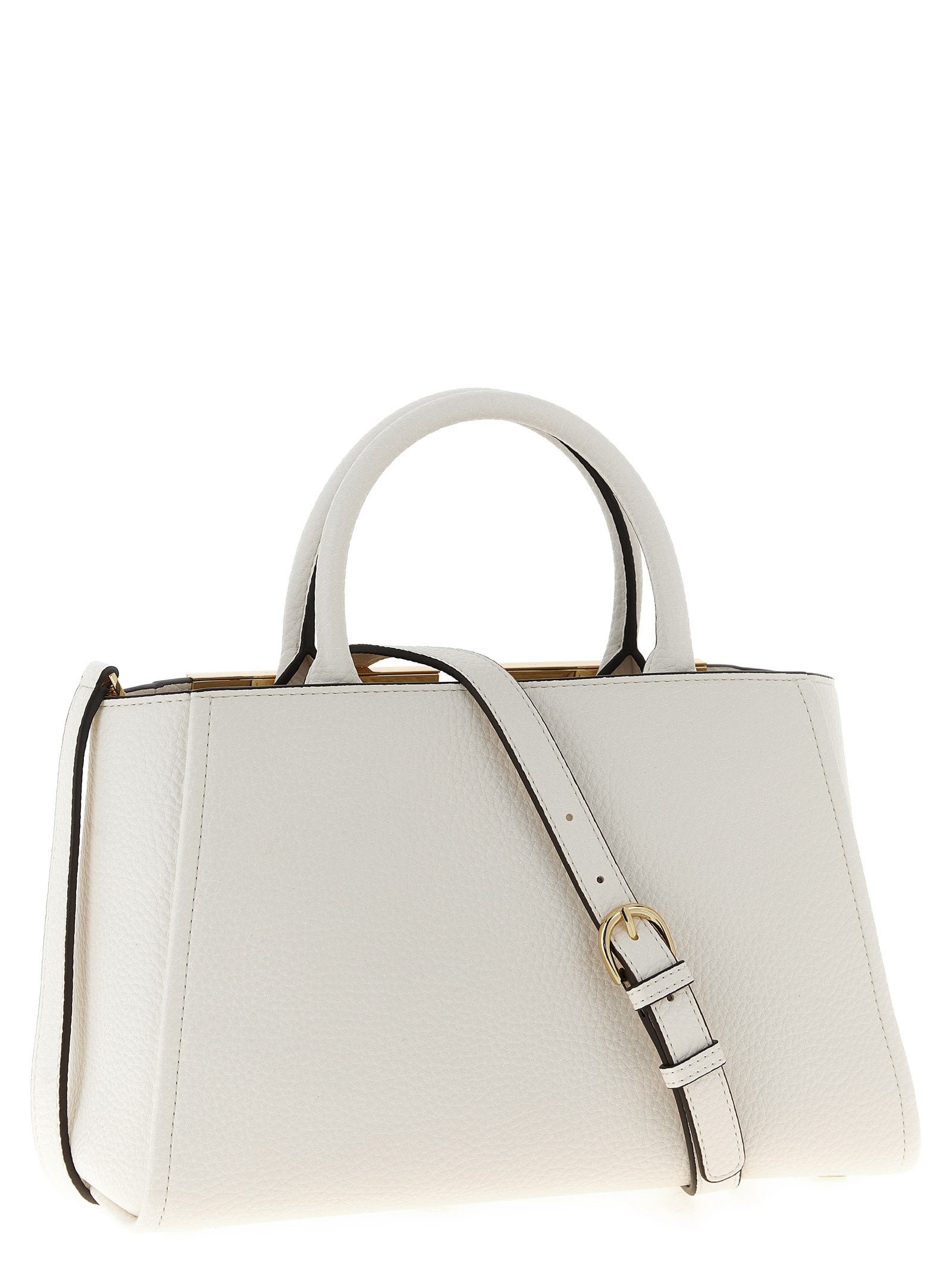 White Polyester Tote Bag