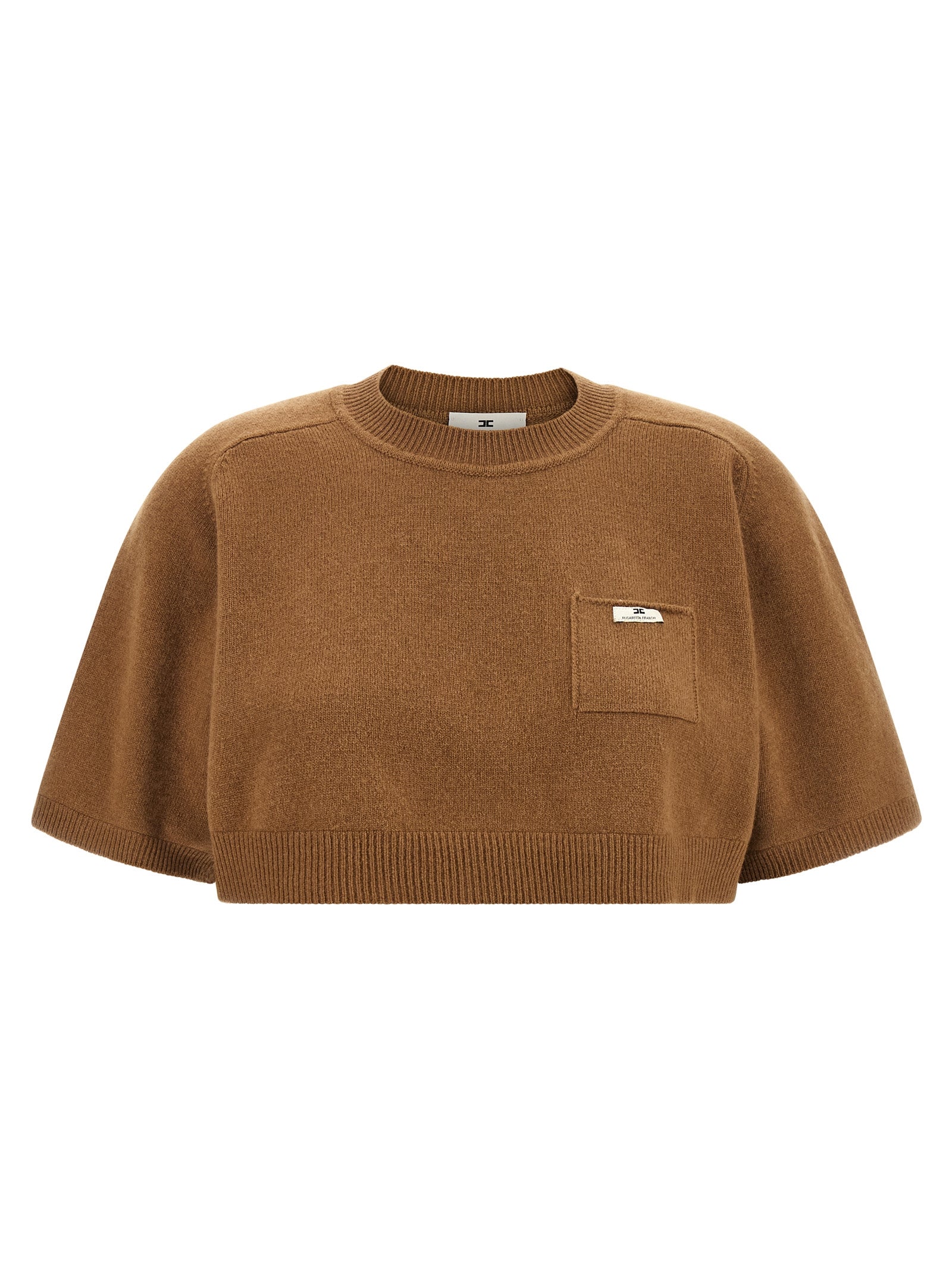 Brown Wool Sweatshirt