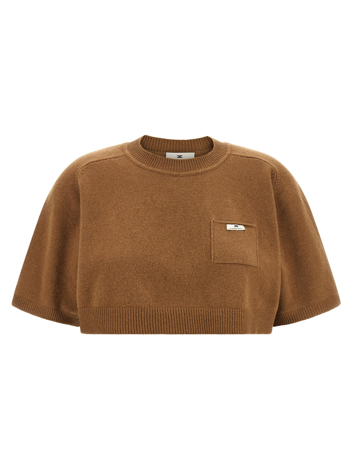 Brown Wool Sweatshirt