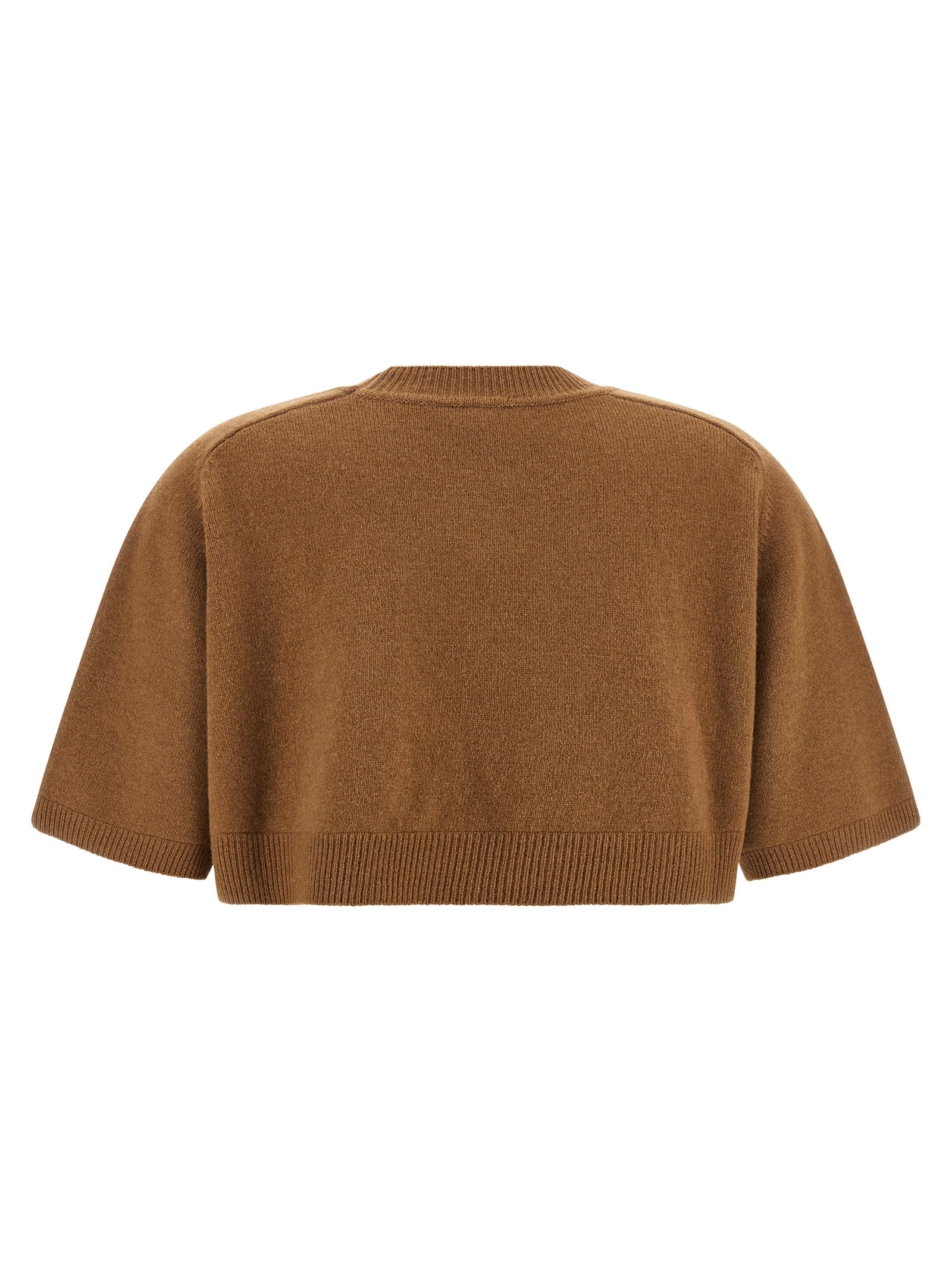 Brown Wool Sweatshirt