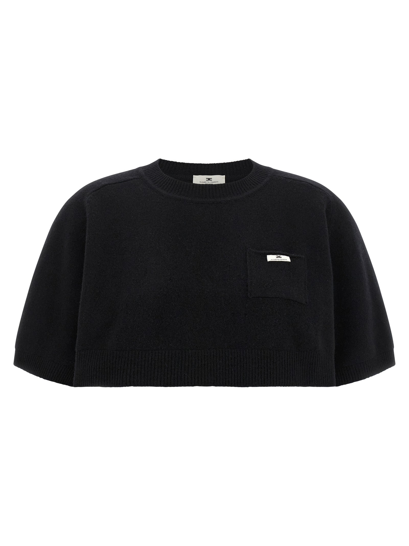 Black Wool Sweatshirt
