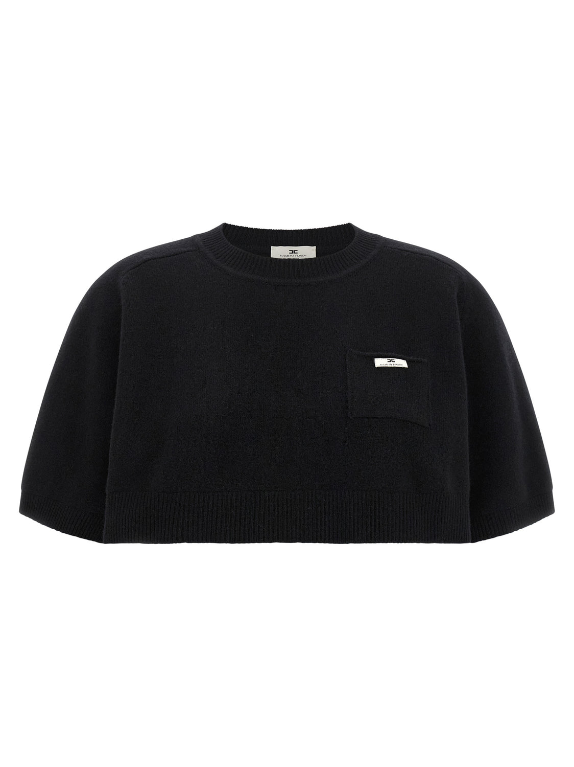 Black Wool Sweatshirt