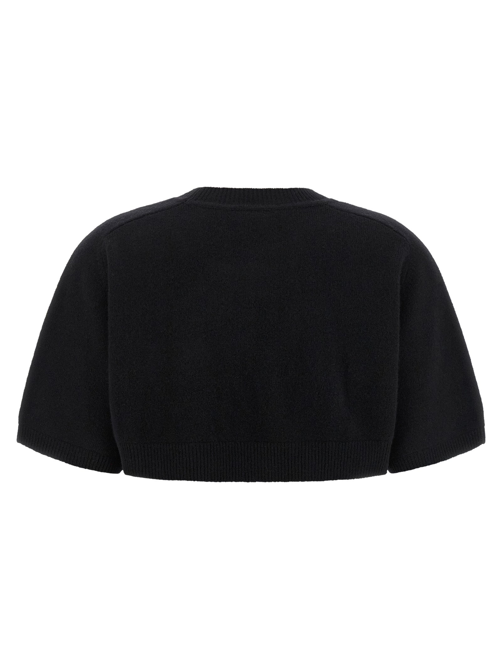 Black Wool Sweatshirt