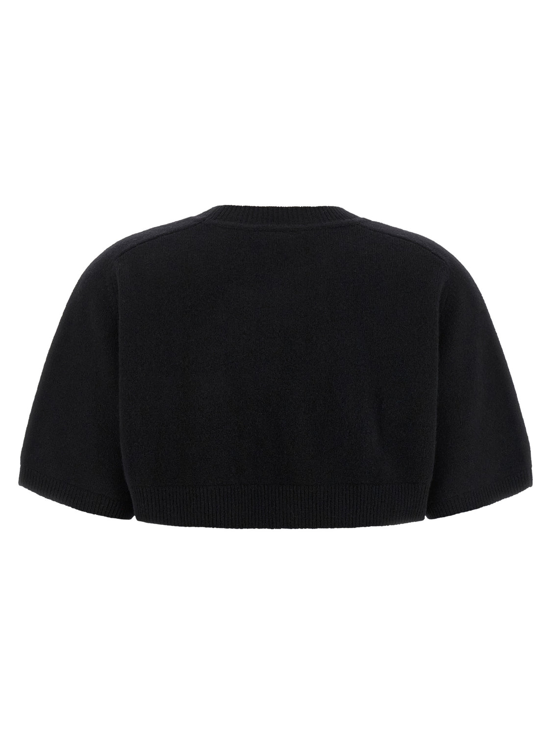 Black Wool Sweatshirt