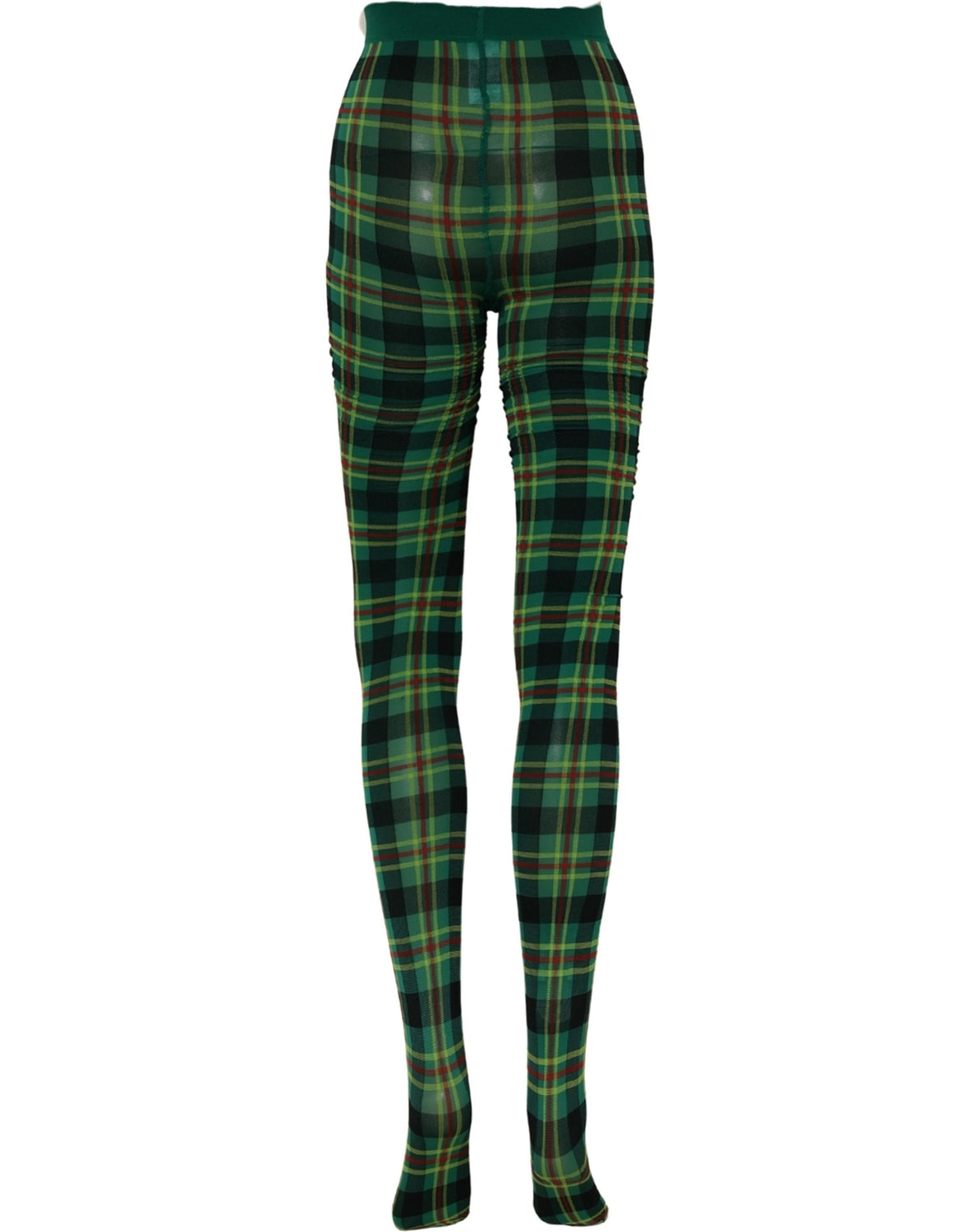 Multicolor Plaid Tights Stocking Pantyhose Socks