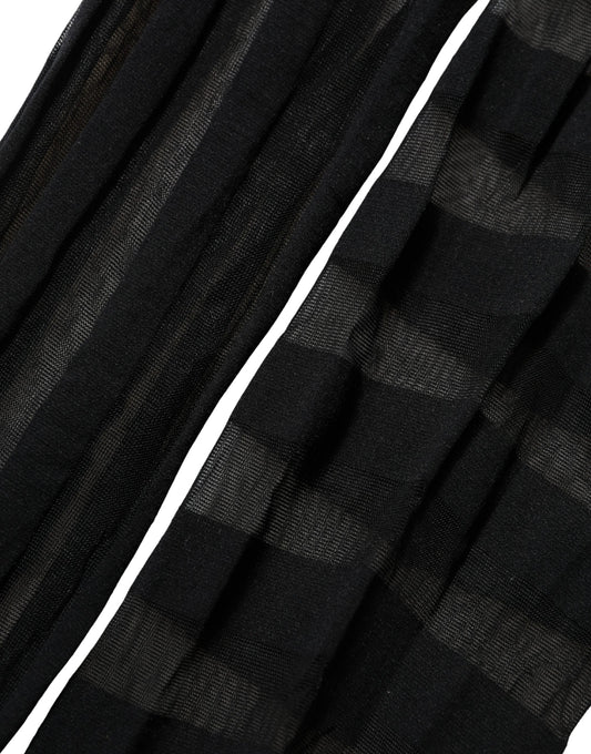 Black Stripes Tights Stockings Pantyhose Socks