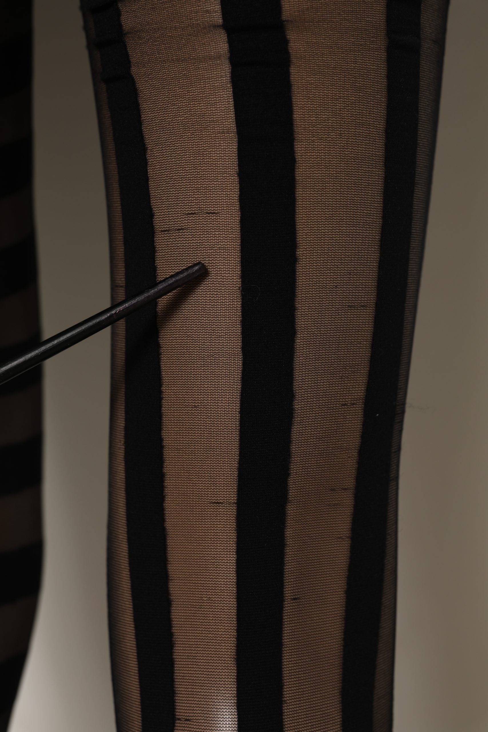 Black Stripes Tights Stockings Pantyhose Socks
