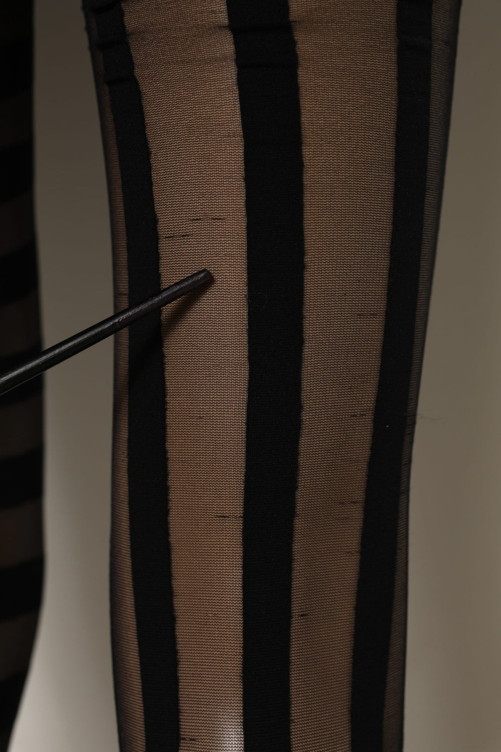 Black Stripes Tights Stockings Pantyhose Socks