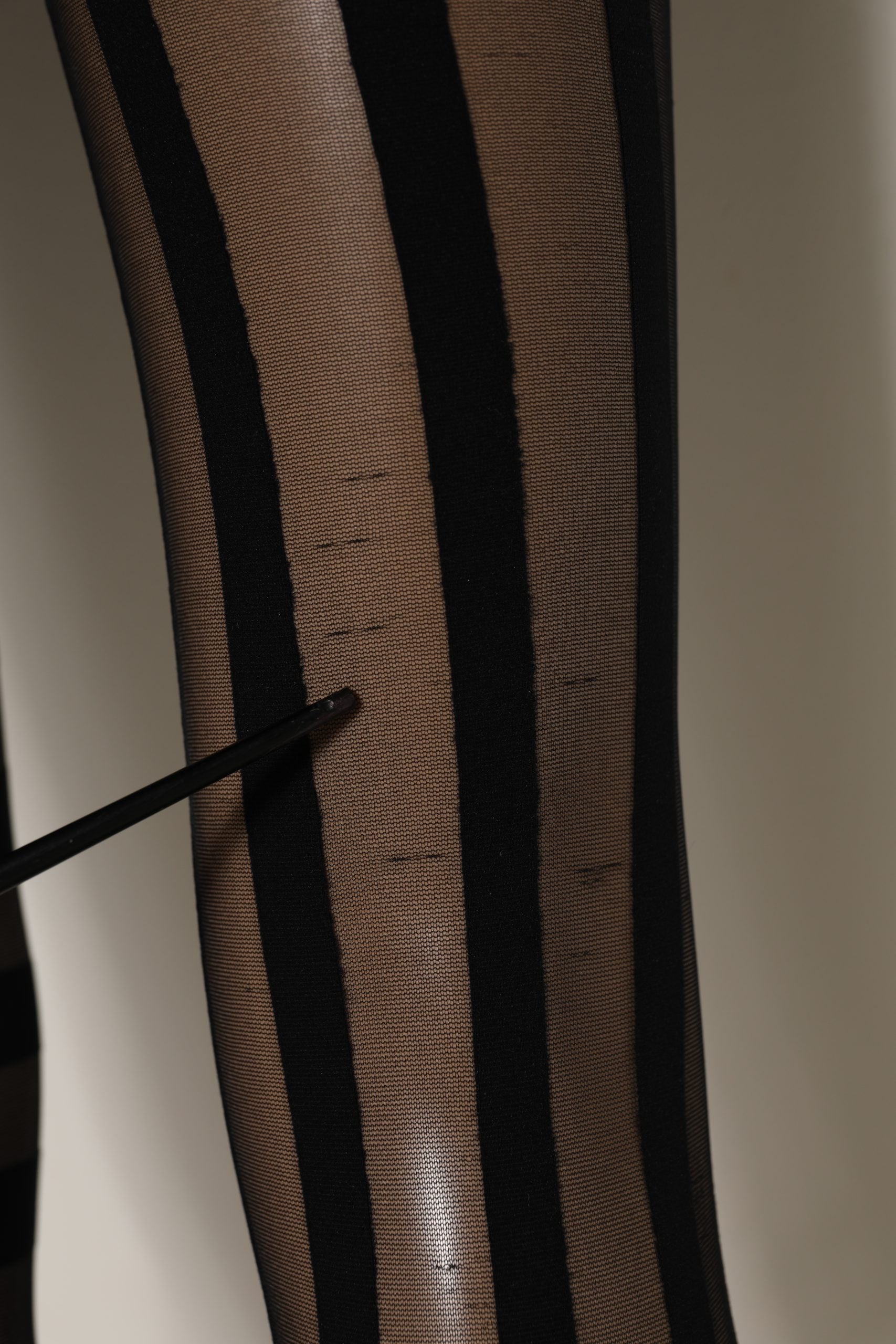 Black Stripes Tights Stockings Pantyhose Socks