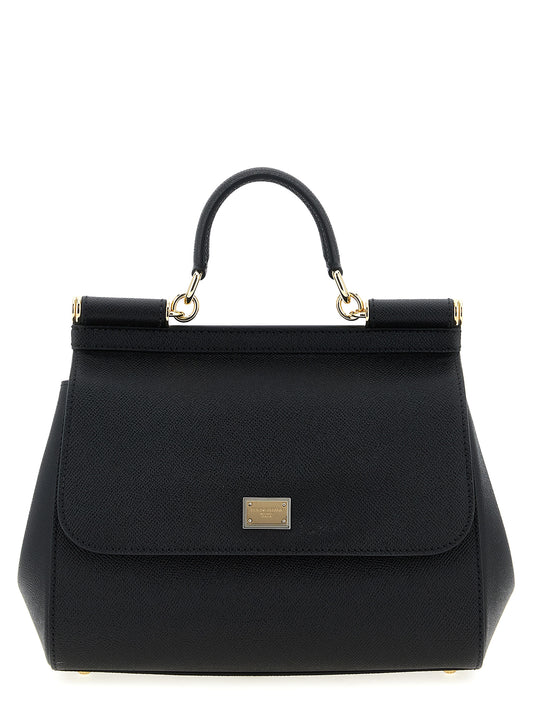 Black Calfskin Handbag