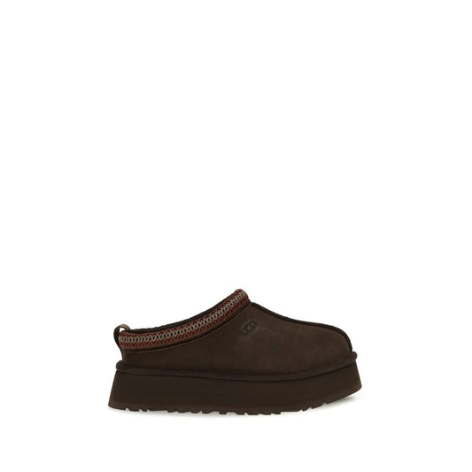 Brown Suede Leather Mules