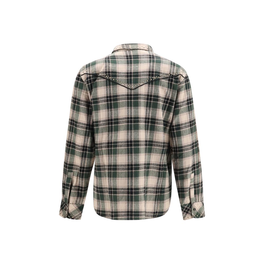 Bicolor Cotton Shirt