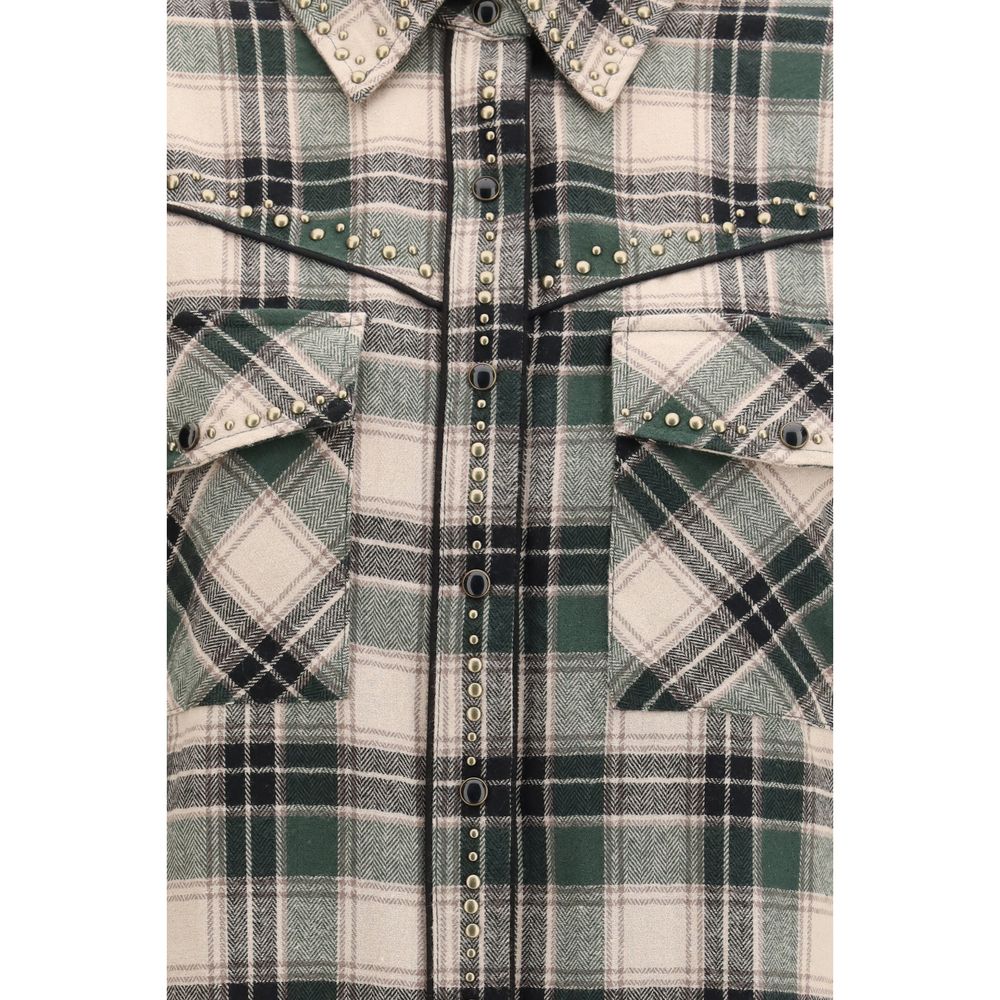 Bicolor Cotton Shirt