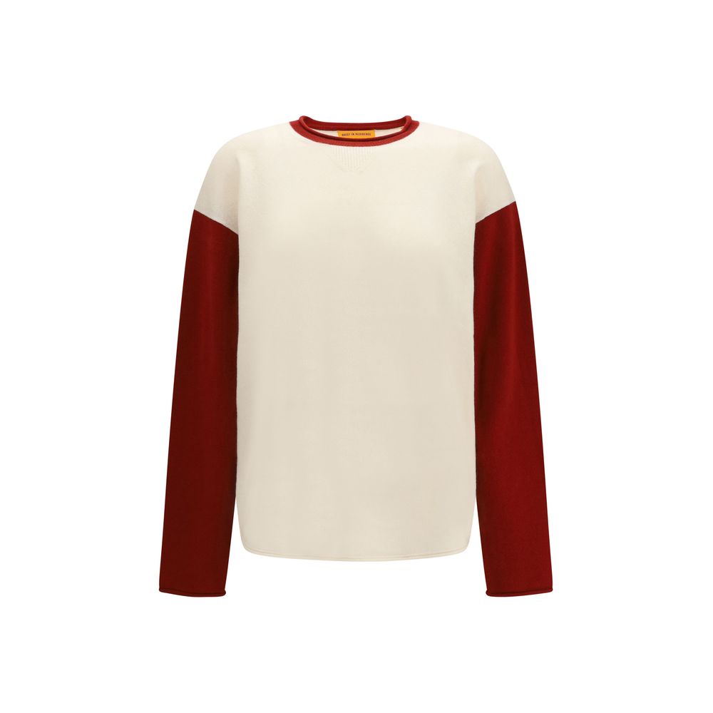 White Cashmere Sweatshirt