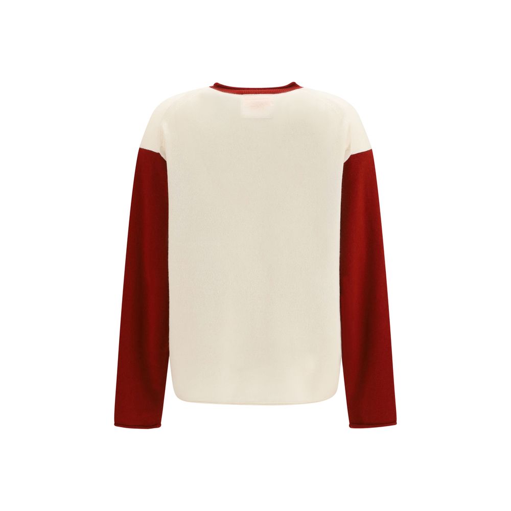 White Cashmere Sweatshirt