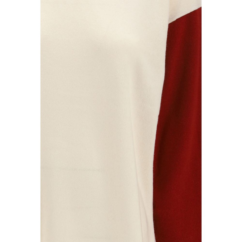 White Cashmere Sweatshirt