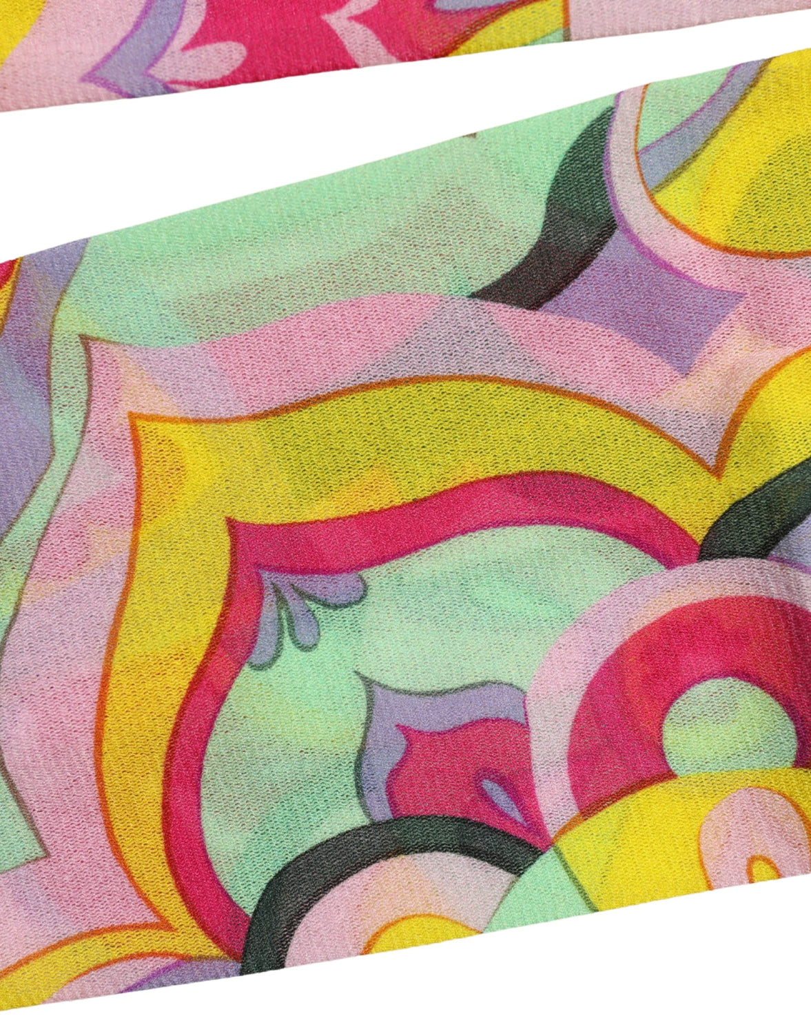 Multicolor Floral Print Tights Stockings Socks