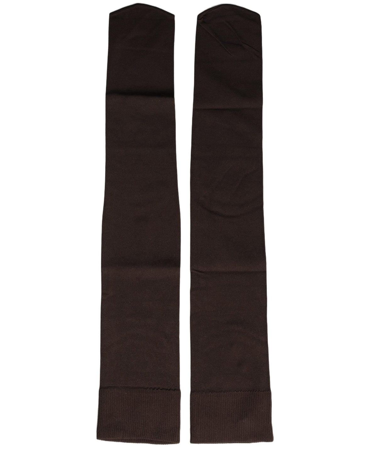 Brown Nylon Over Calf Long Women Accessory Socks