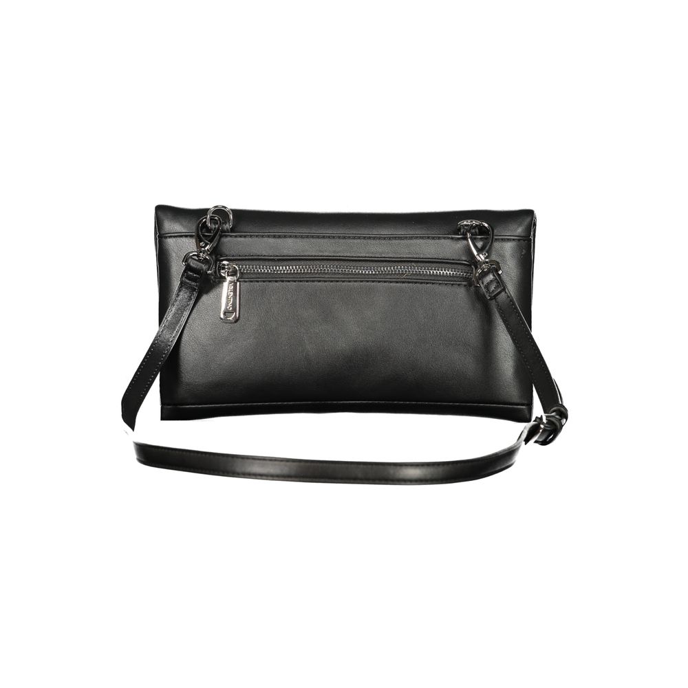 Nero Polyurethane Womens Handbag