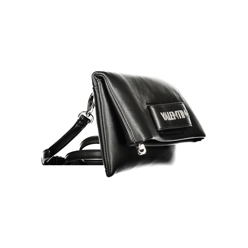 Nero Polyurethane Womens Handbag
