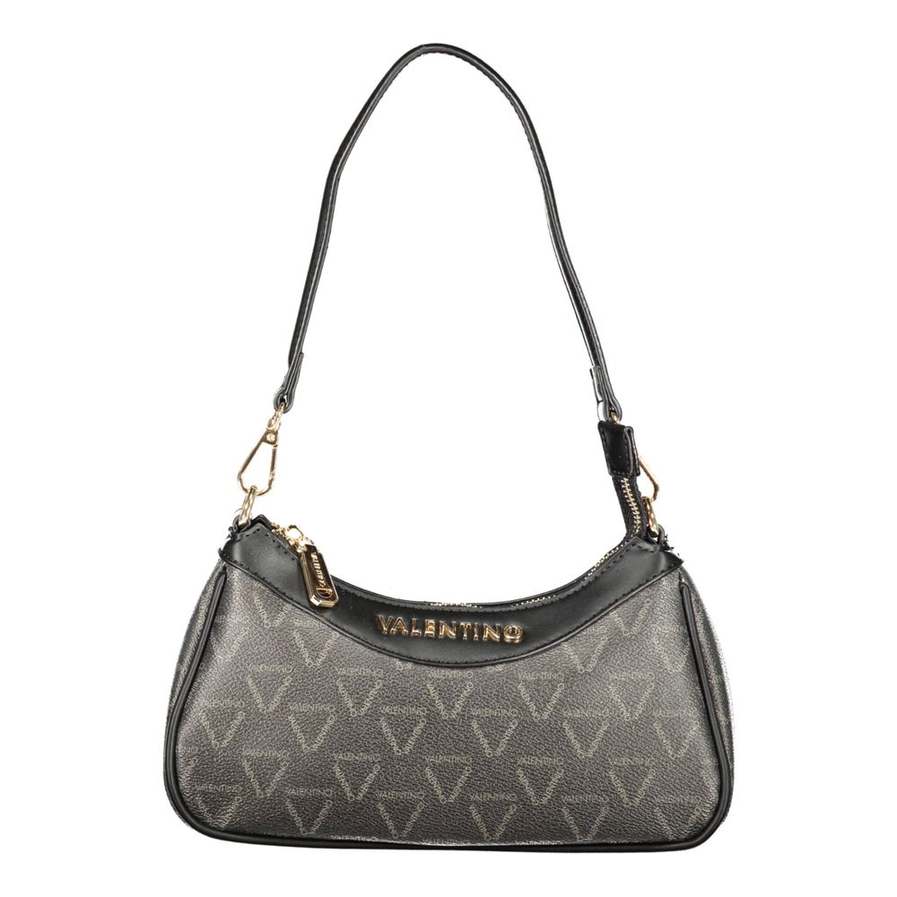 Black Polyurethane Women's Bag