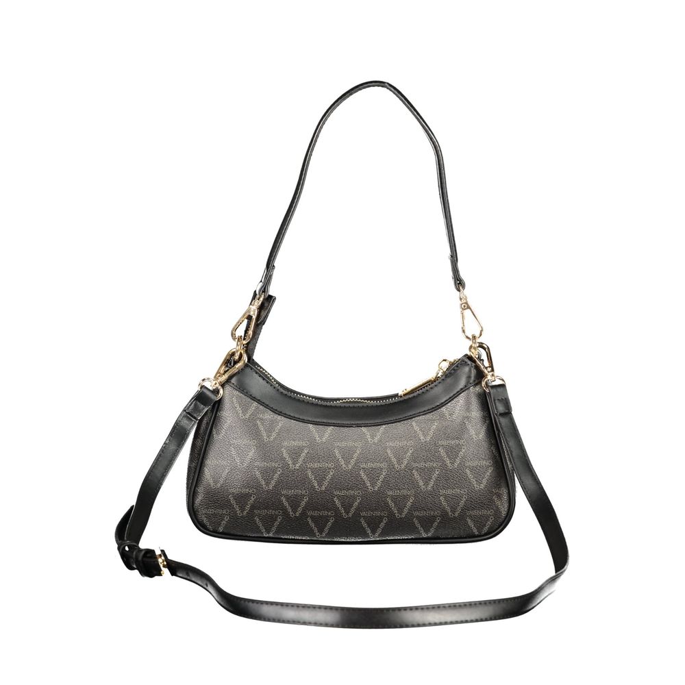 Black Polyurethane Women's Bag
