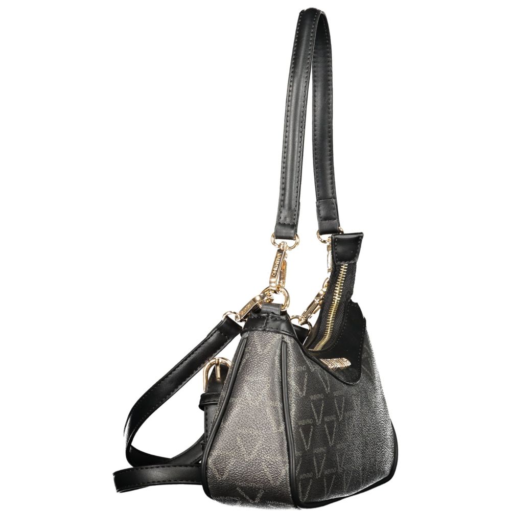 Black Polyurethane Women's Bag