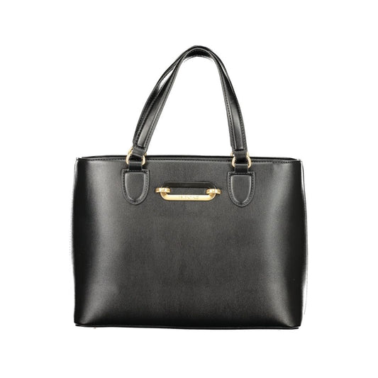 Black Polyurethane Women's Bag