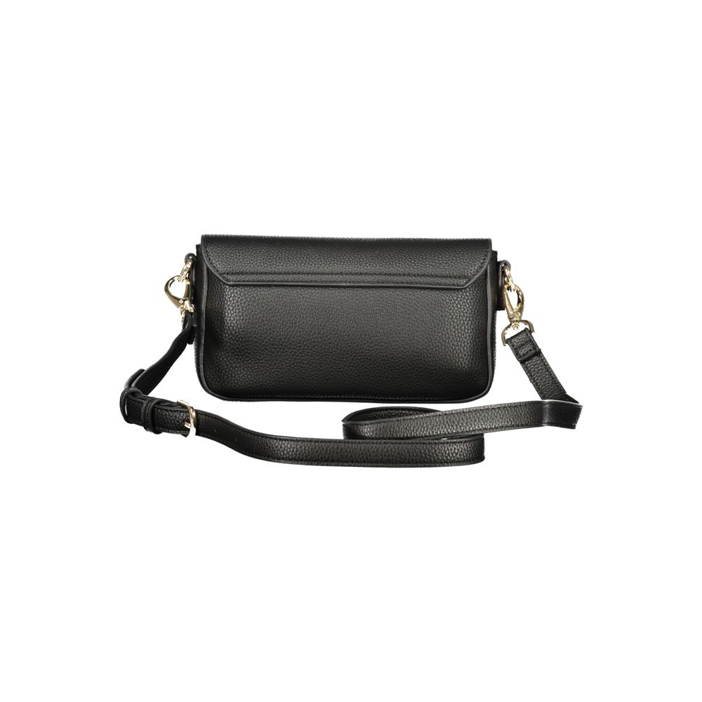 Black Polyurethane Women's Bag