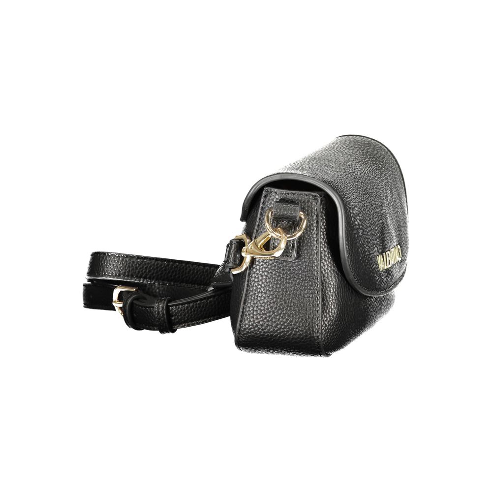 Black Polyurethane Women's Bag