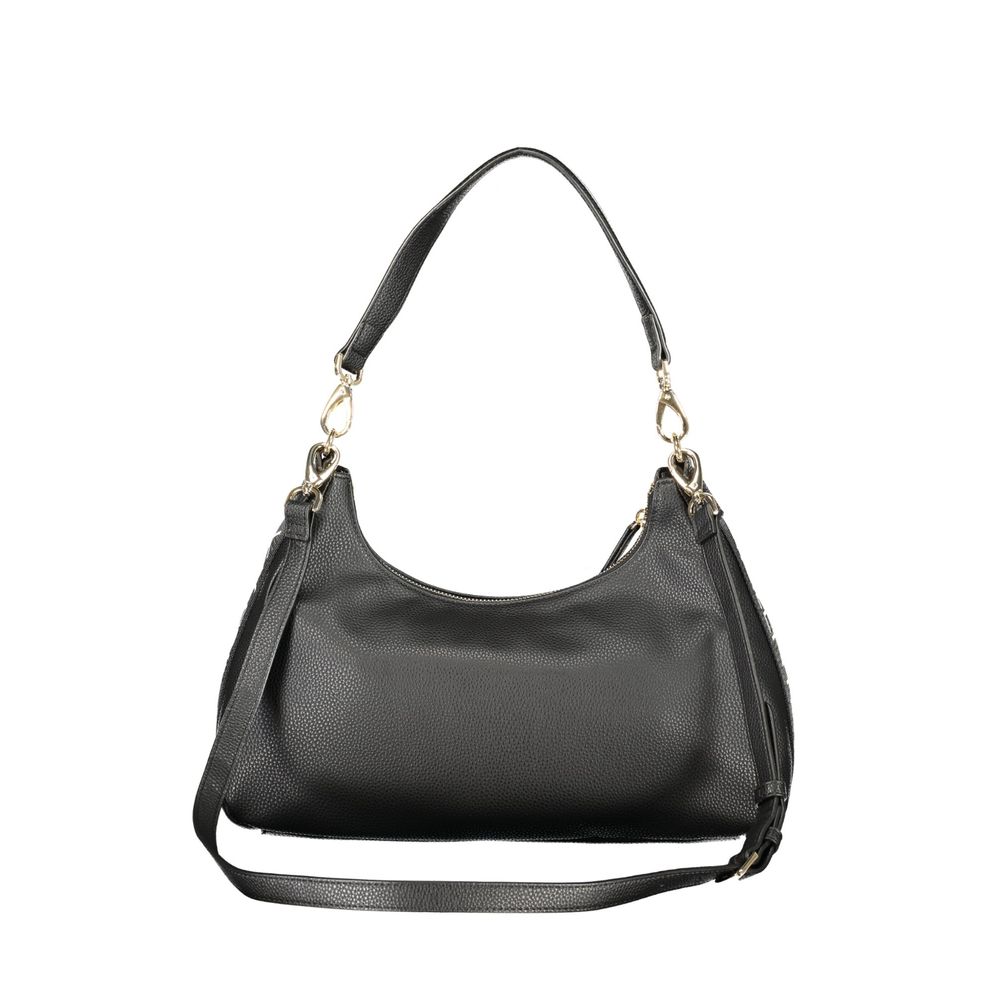Black Polyurethane Womens Bag