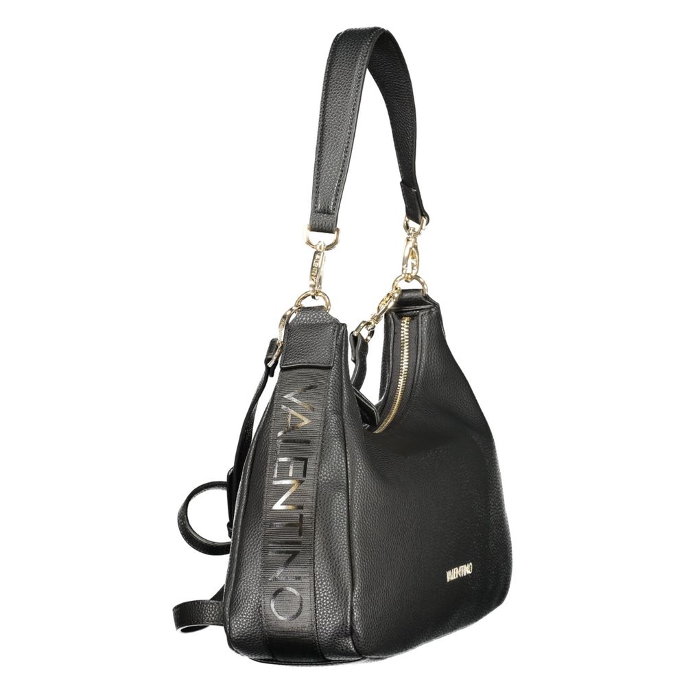 Black Polyurethane Womens Bag