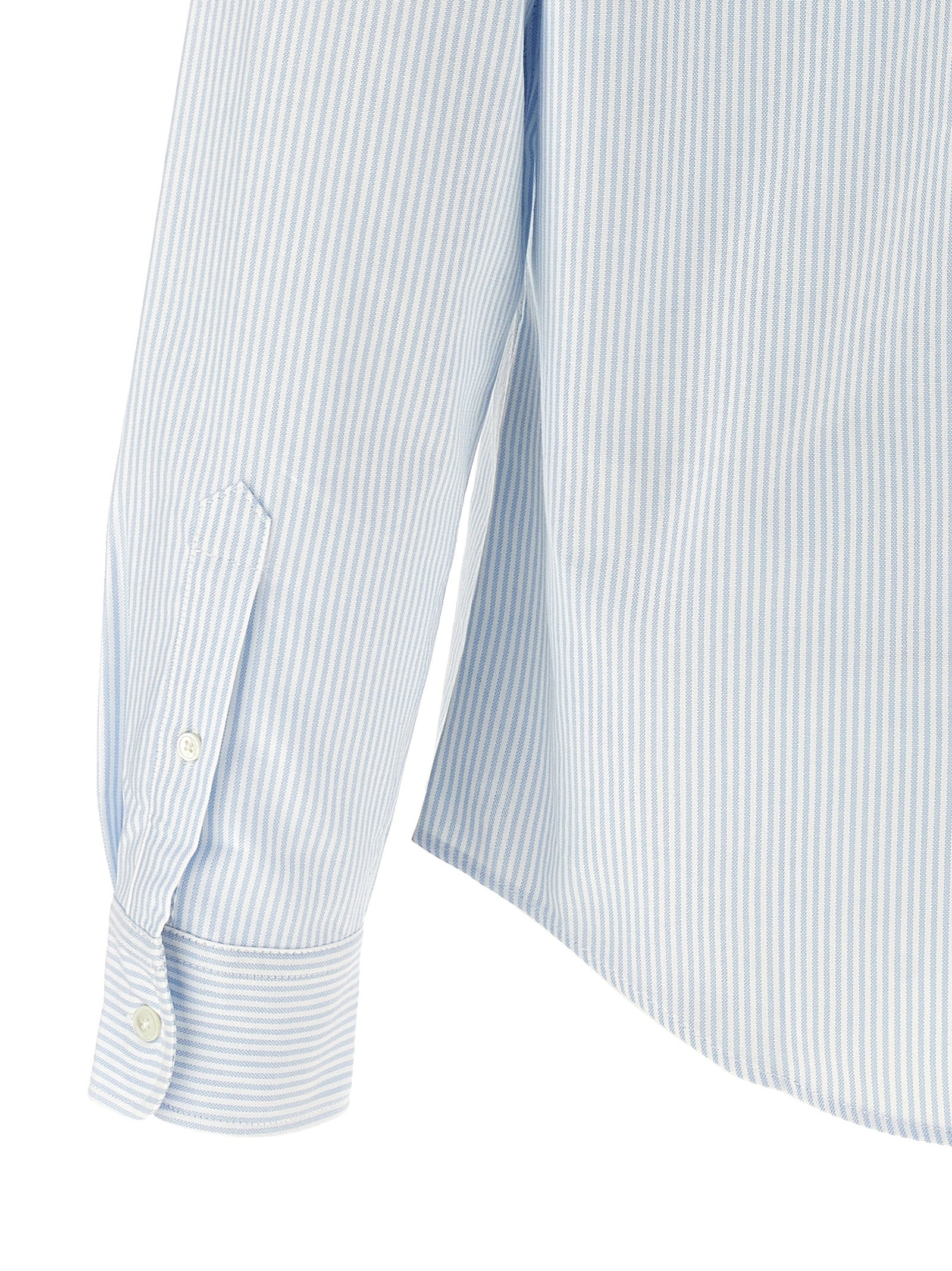 Blue Cotton Blouse