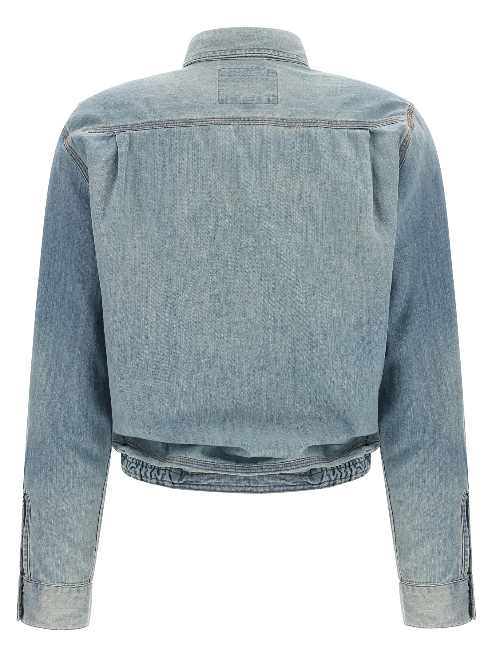 Blue Cotton Blouse