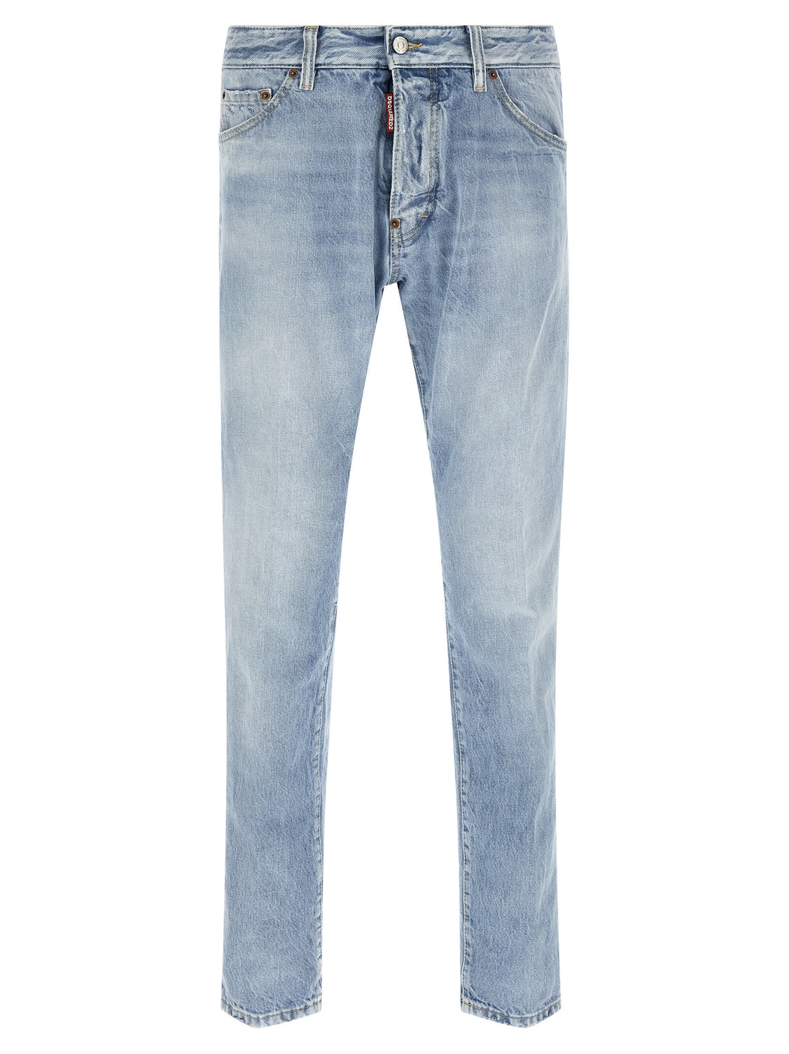 Blue Cotton Jeans Denim