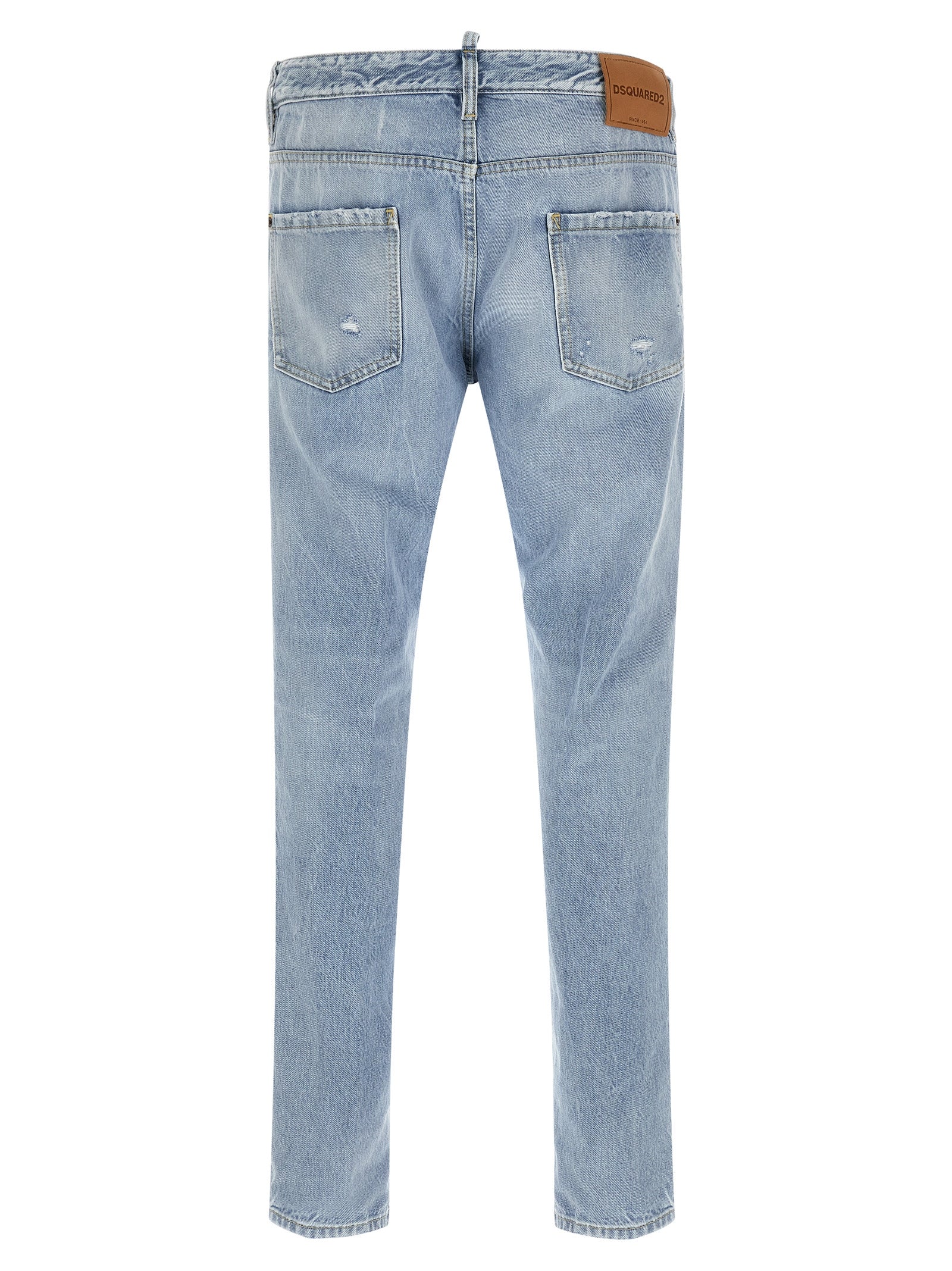Blue Cotton Jeans Denim