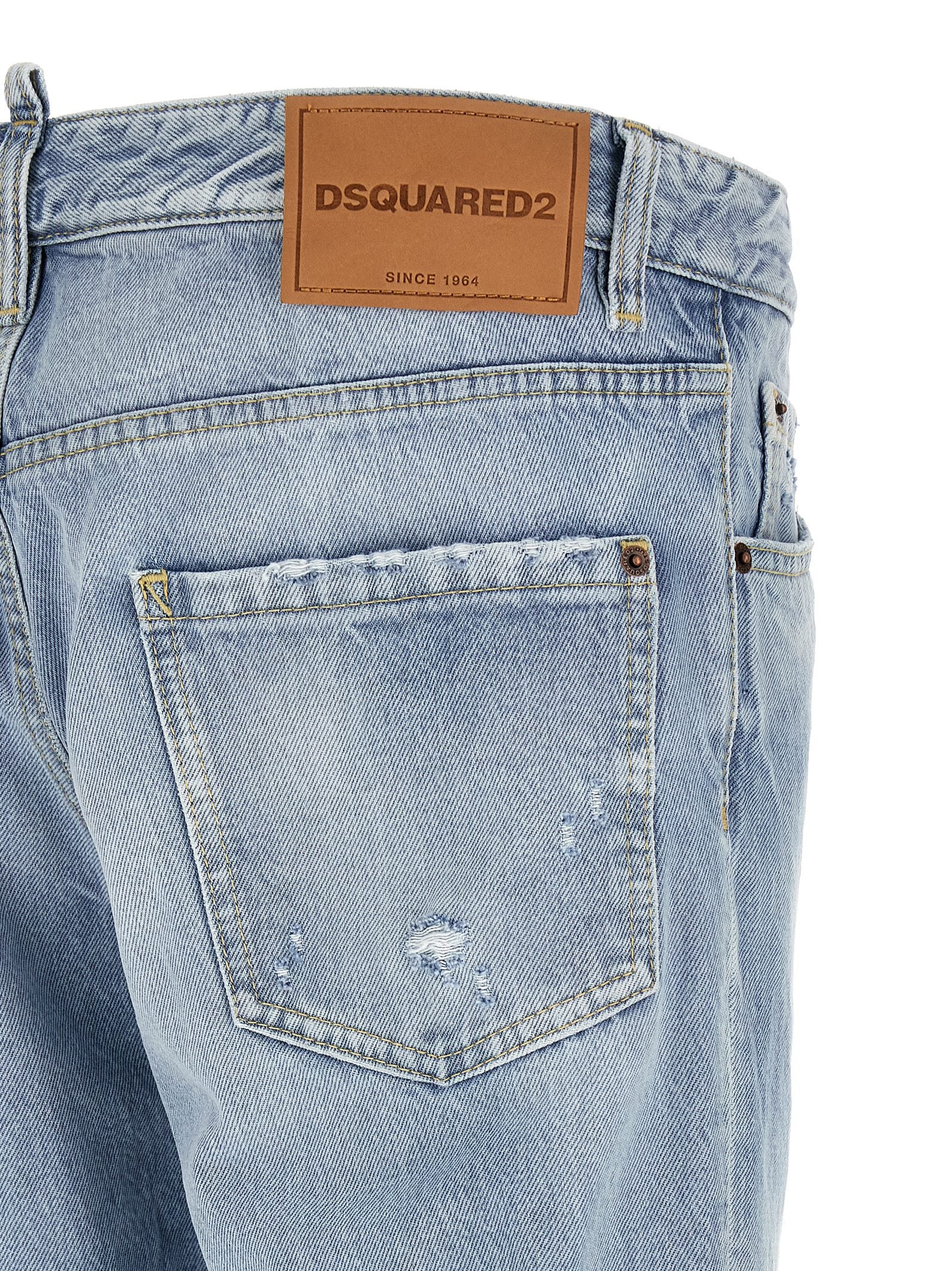 Blue Cotton Jeans Denim