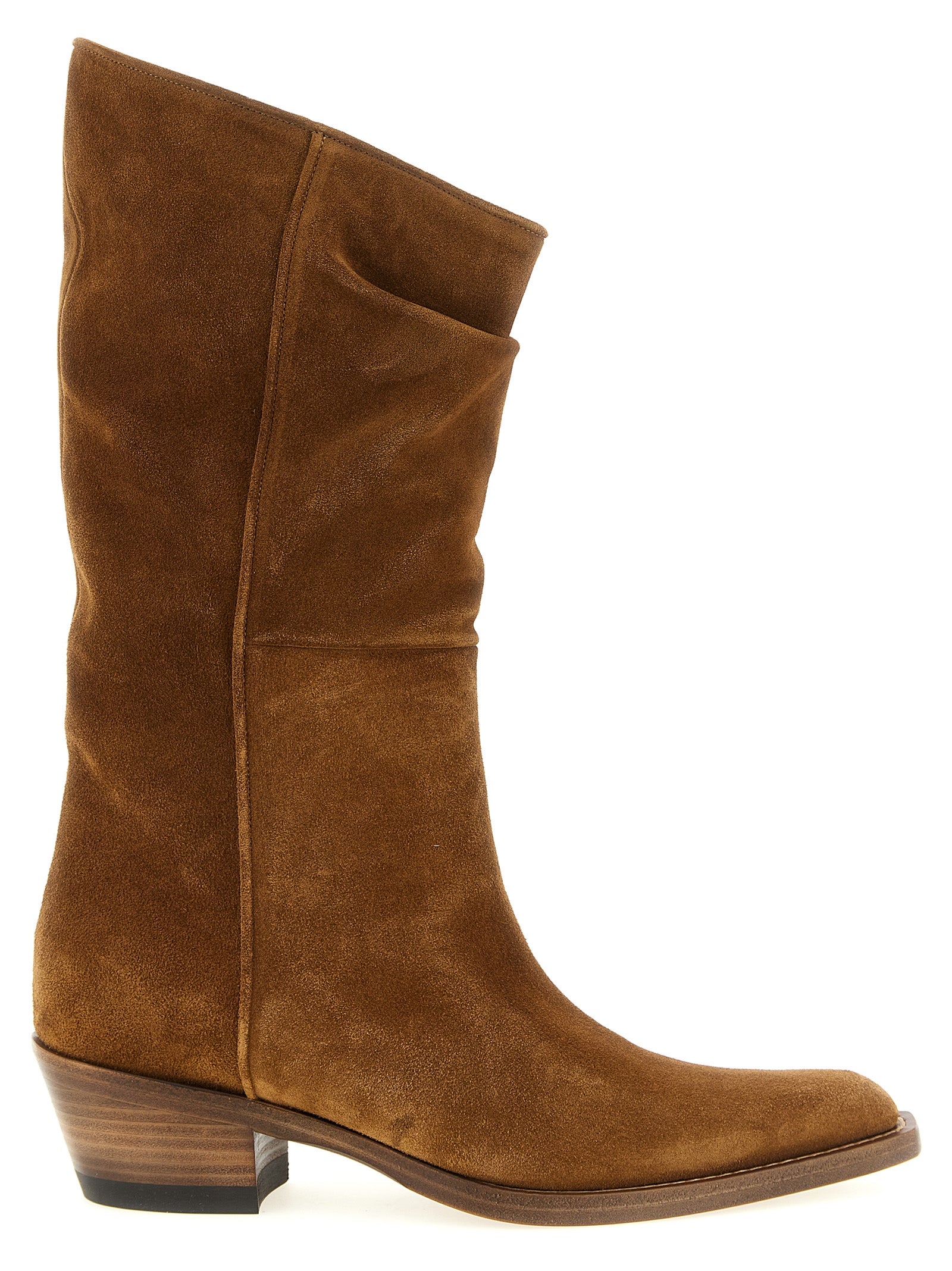 Brown Calfskin Chelsea Boots