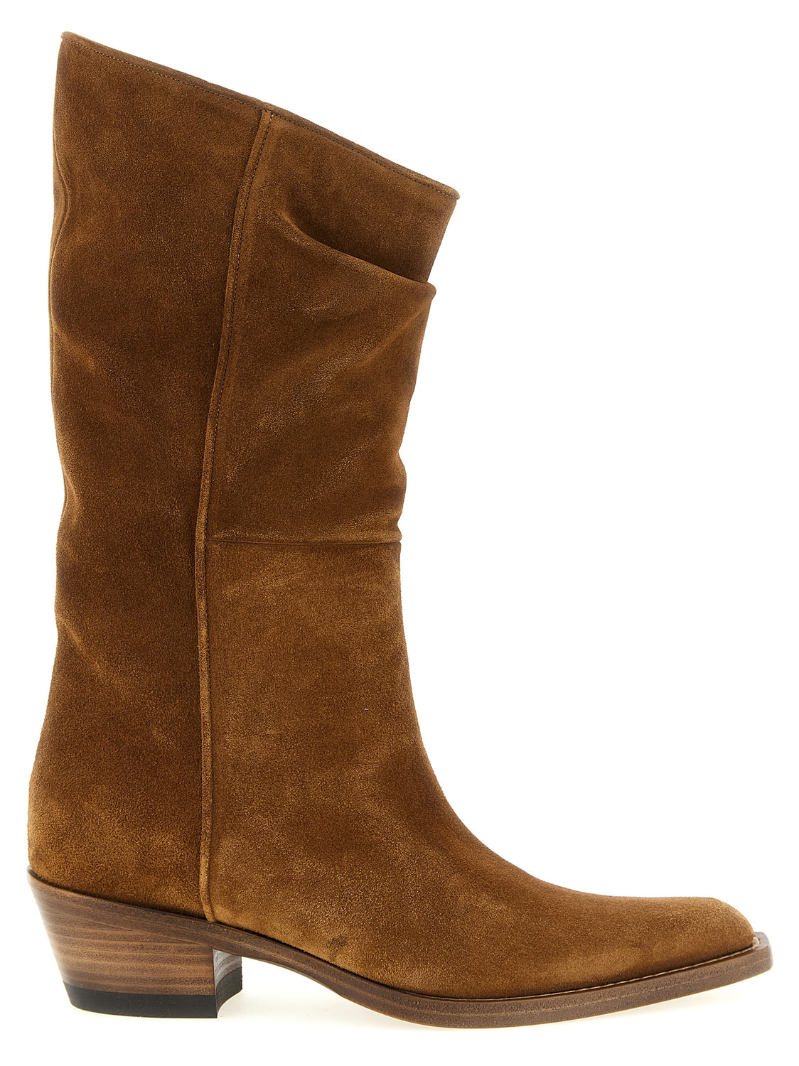 Brown Calfskin Chelsea Boots