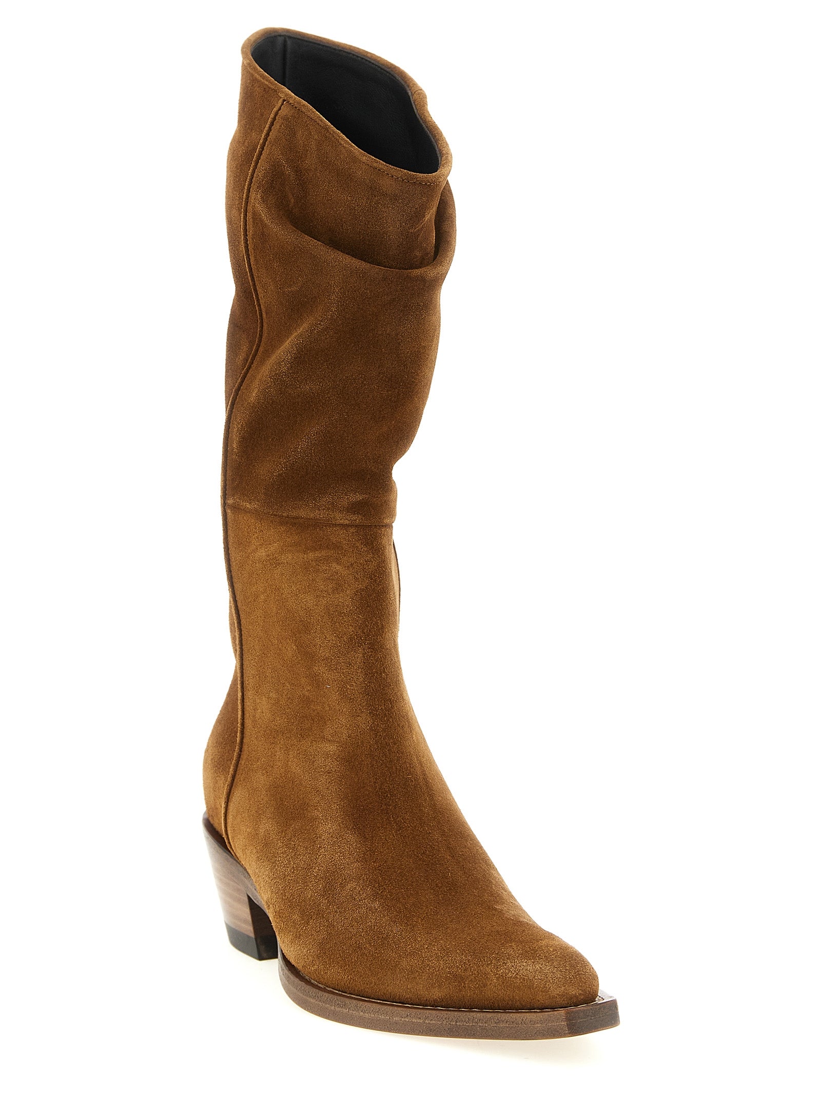 Brown Calfskin Chelsea Boots