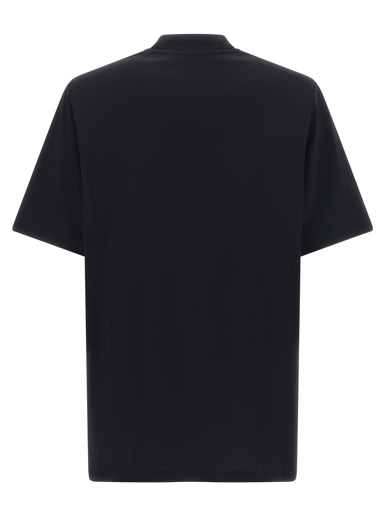 Black Cotton T-Shirt
