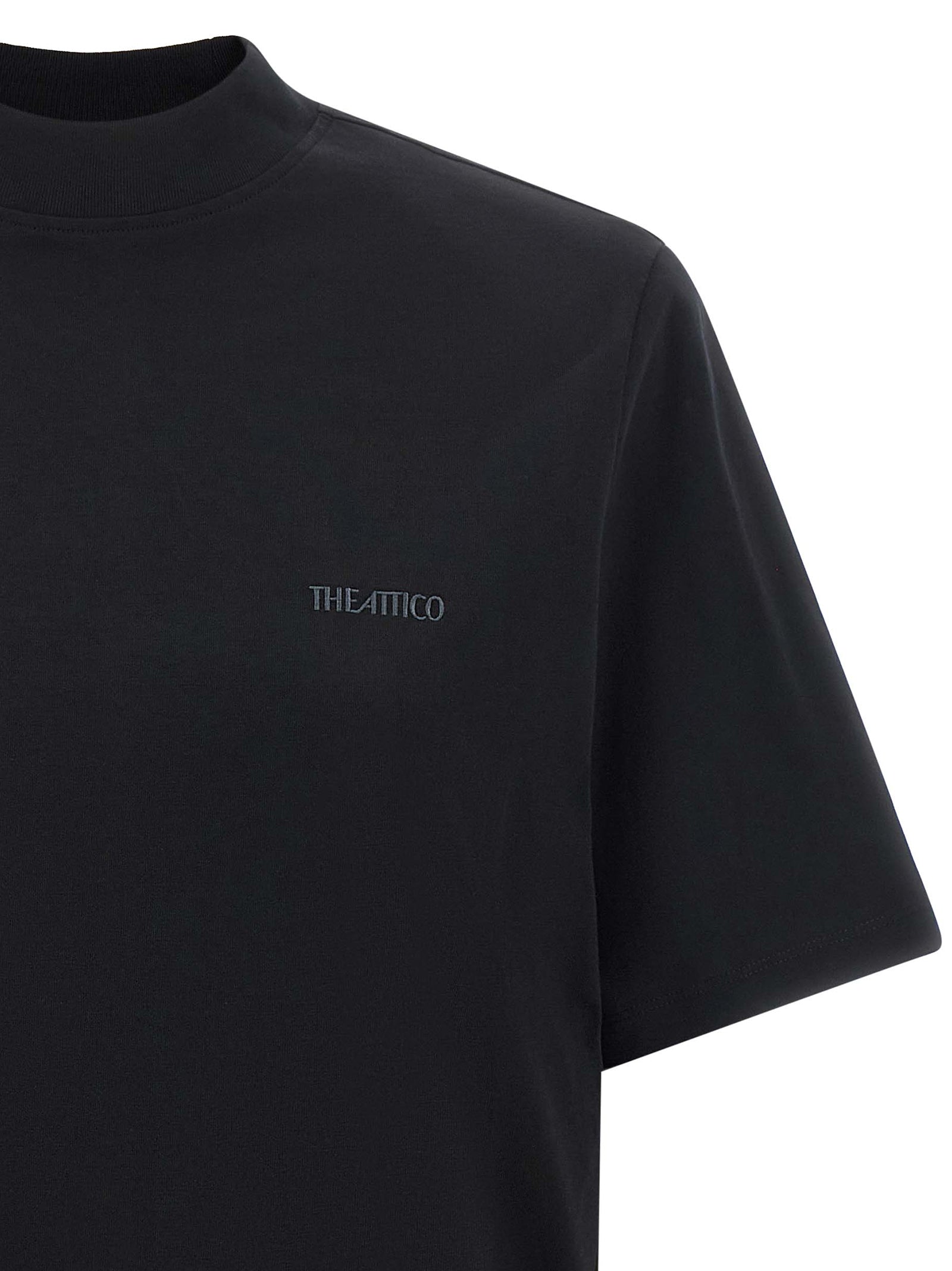 Black Cotton T-Shirt