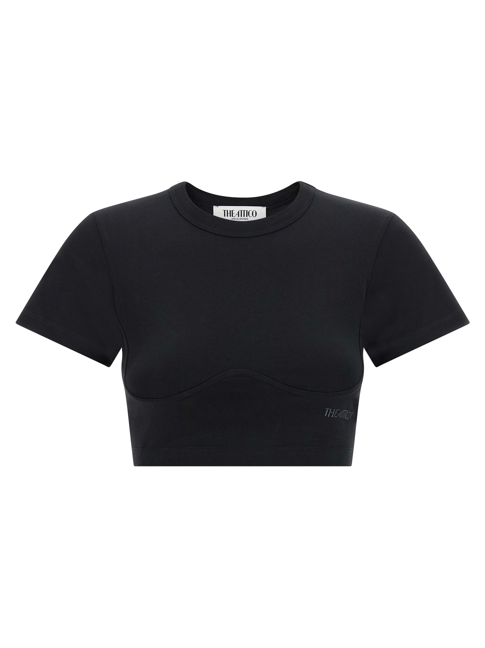 Black Cotton T-Shirt