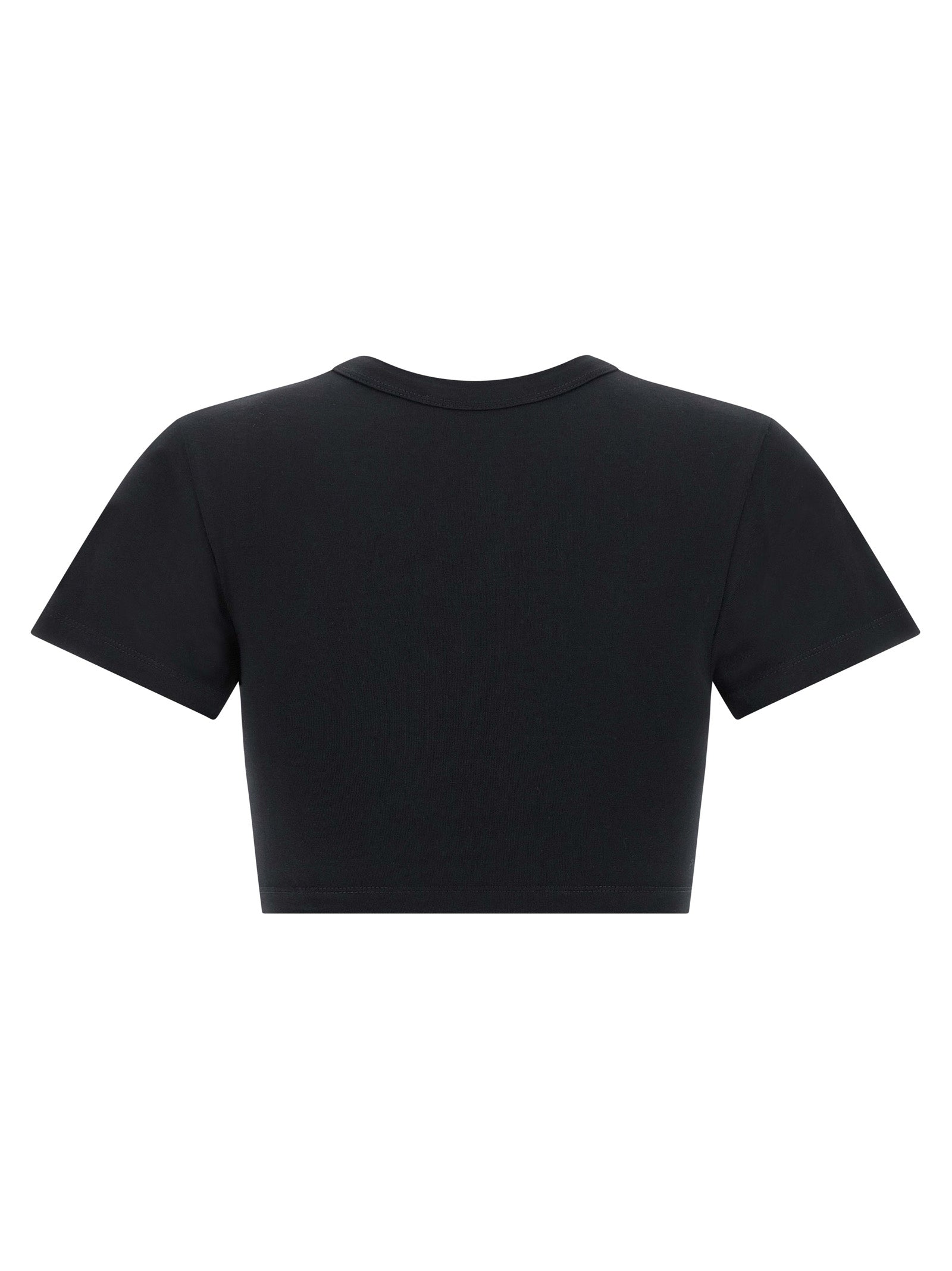 Black Cotton T-Shirt