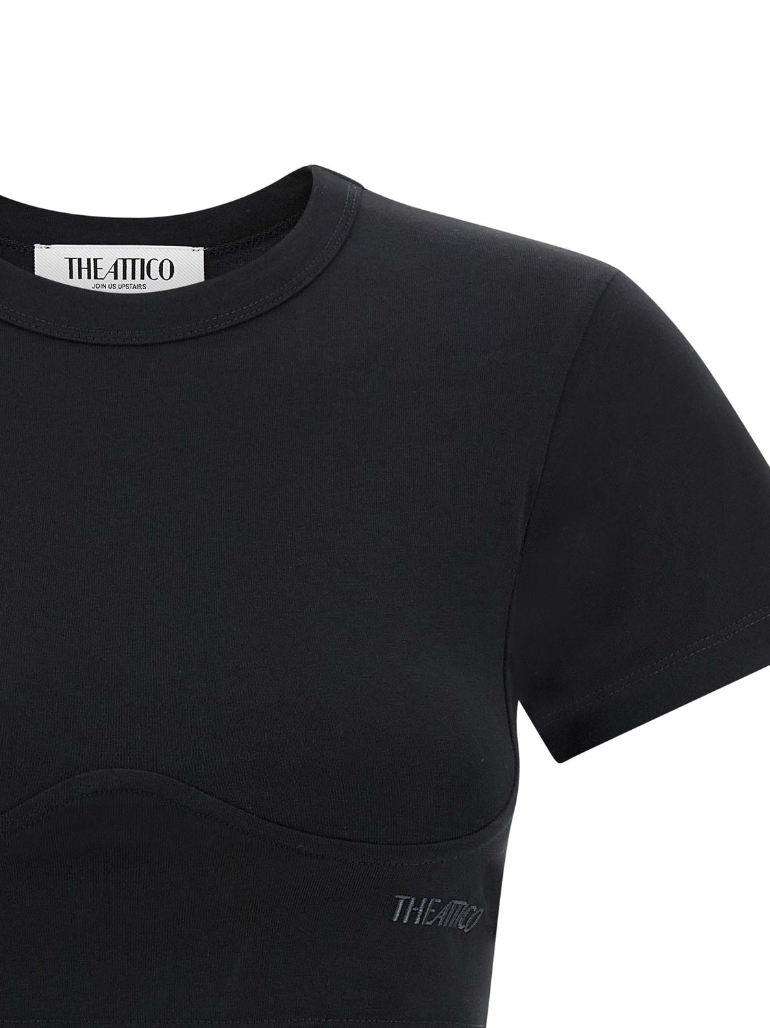 Black Cotton T-Shirt