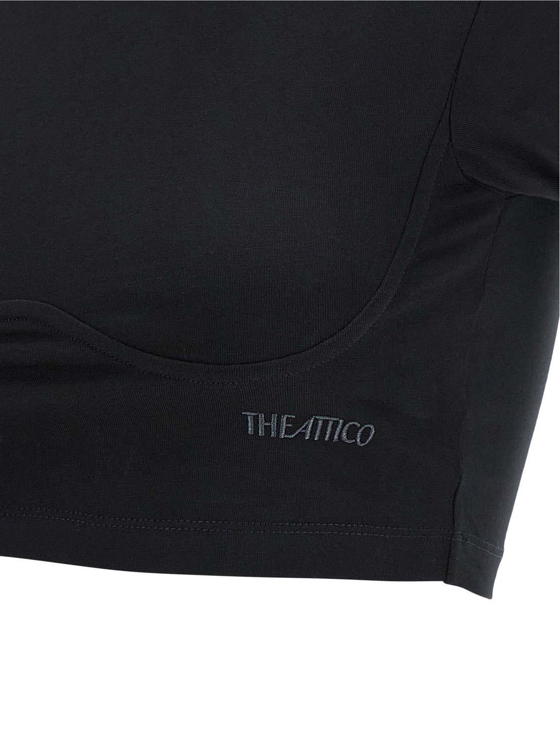 Black Cotton T-Shirt