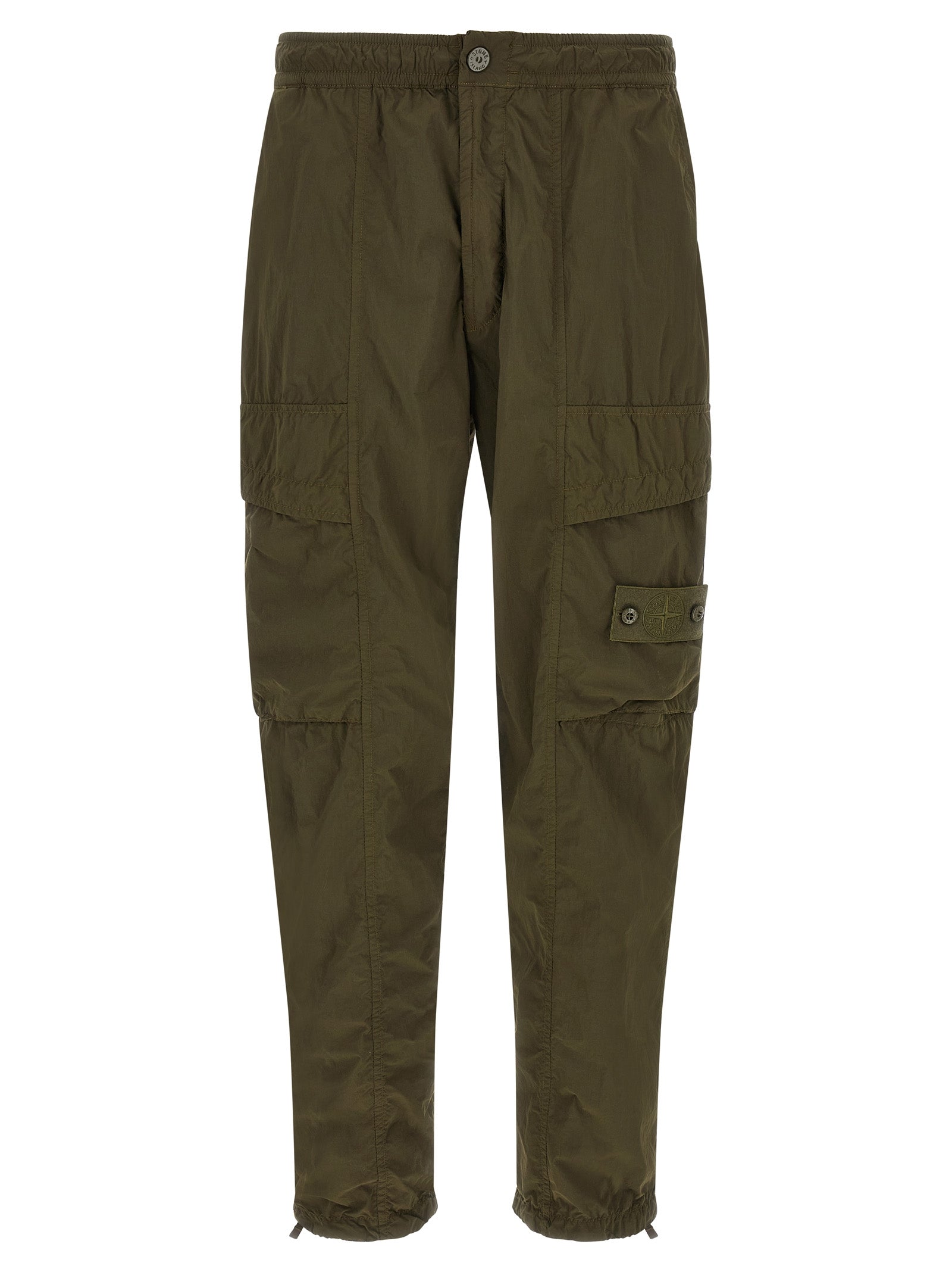 Bicolor Polyamide Cargo Pants