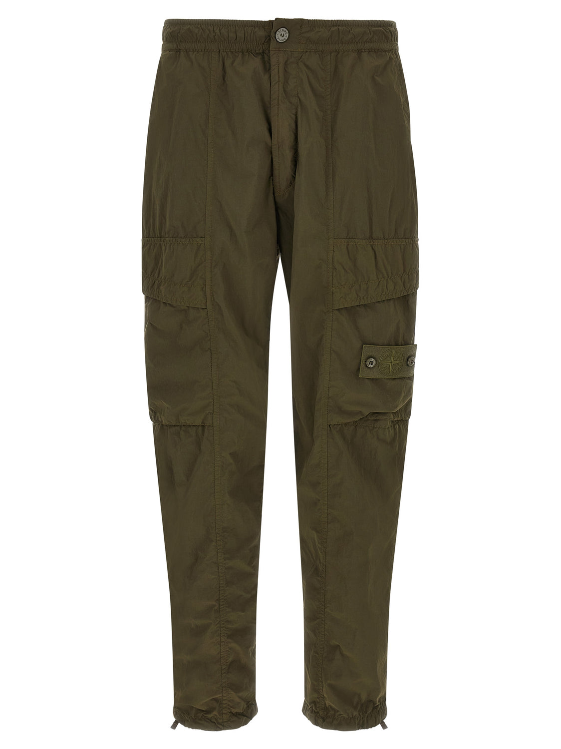 Bicolor Polyamide Cargo Pants